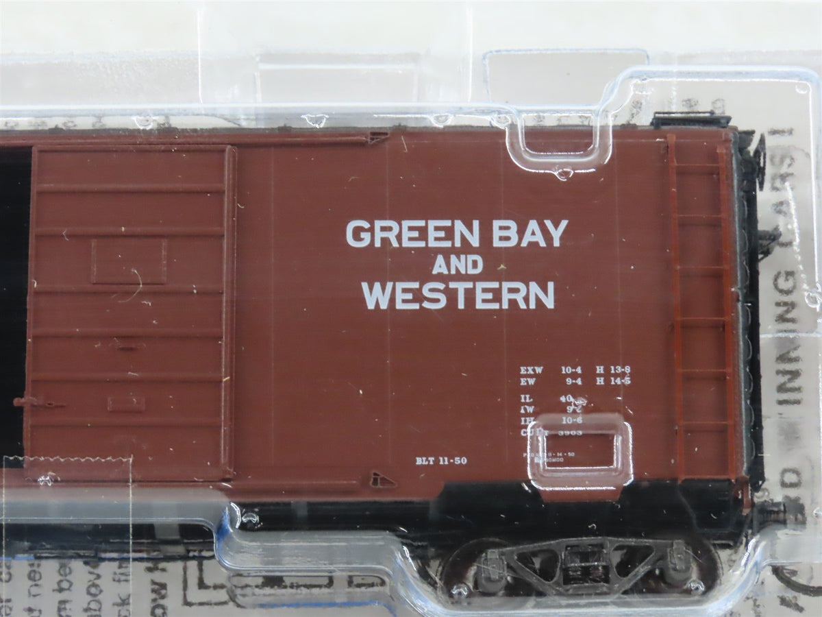 HO Scale Kadee 4066 GBW Green Bay Route 40&#39; PS-1 Boxcar #708 Sealed