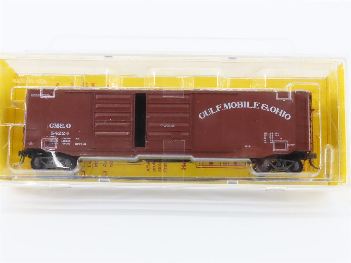 HO Scale Kadee 6719 GM&amp;O Gulf Mobile &amp; Ohio 50&#39; PS-1 Boxcar #54224 Sealed