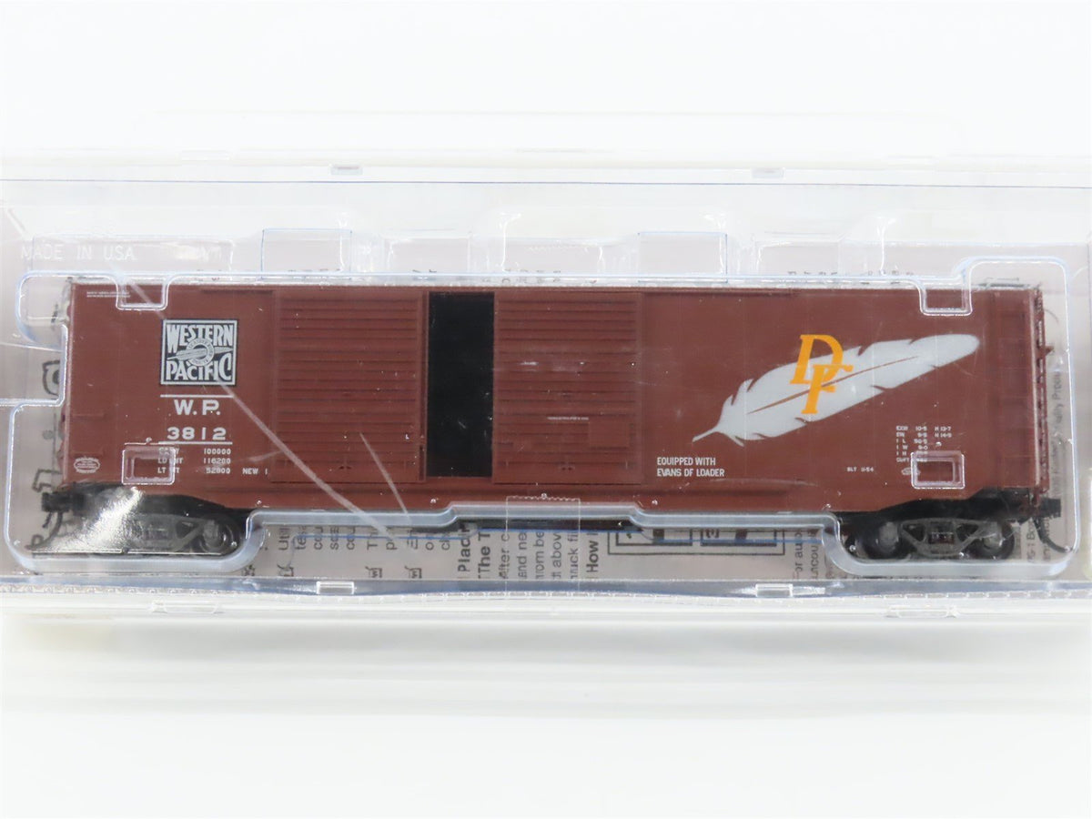 HO Scale Kadee 6508 WP Western Pacific &quot;Feather&quot; 50&#39; PS-1 Boxcar #3812 Sealed