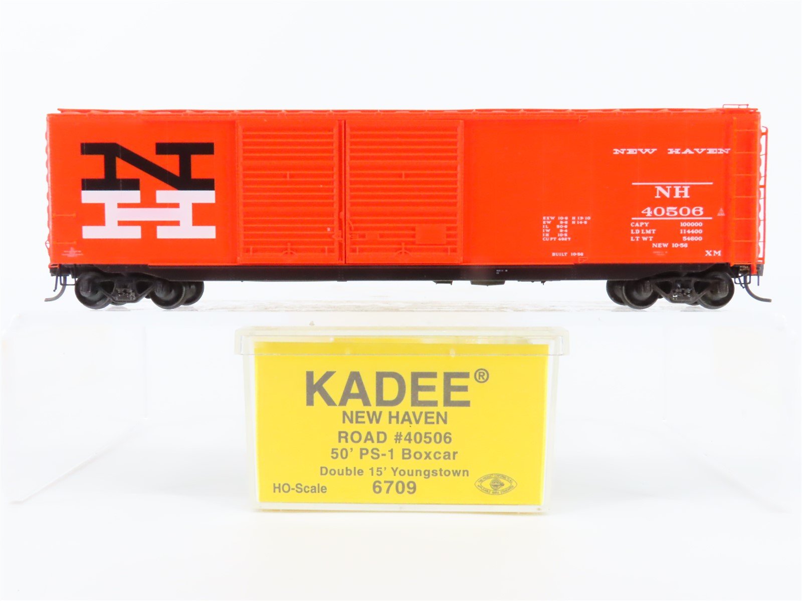 HO Scale Kadee 6709 NH New Haven 50' PS-1 Boxcar #40506