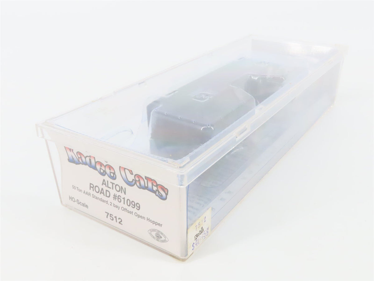 HO Scale Kadee 7512 Alton Railway 50-Ton AAR 2-Bay Hopper Car #61099 Sealed
