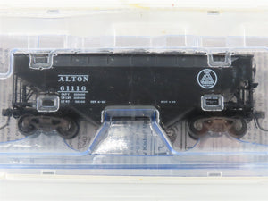 HO Scale Kadee 7513 Alton Railway 50-Ton AAR 2-Bay Hopper Car #61116 Sealed