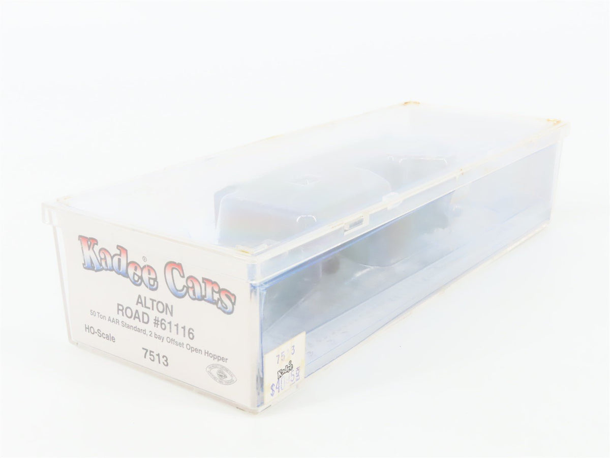 HO Scale Kadee 7513 Alton Railway 50-Ton AAR 2-Bay Hopper Car #61116 Sealed