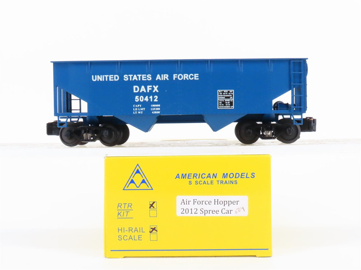 S Scale American Models 2012 DAFX United States Air Force 2-Bay Hopper #50412