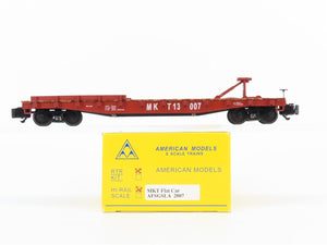 S Scale American Models AFSGSLA 2007 MKT Katy Railroad Flat Car #13007