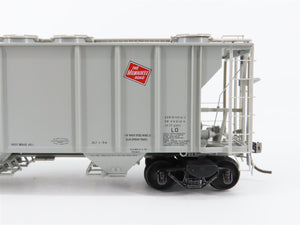 HO Scale Kadee 8328 MILW Milwaukee Road Covered 2-Bay Hopper Car #99746