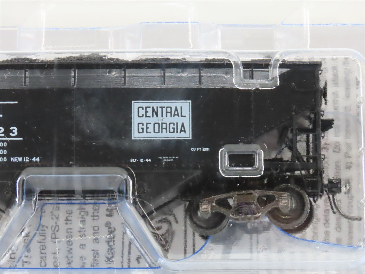 HO Scale Kadee 7018 CG Central of Georgia 50-Ton 2-Bay Hopper Car #21823 Sealed