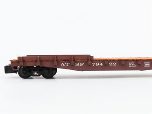 S Scale American Models 6018 ATSF Santa Fe Railroad Flat Car #79422