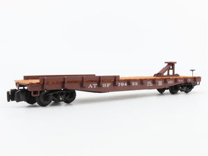 S Scale American Models 6018 ATSF Santa Fe Railroad Flat Car #79422