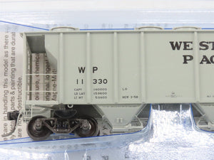 HO Scale Kadee 8214 WP Western Pacific Covered 2-Bay Hopper Car #11330 Sealed