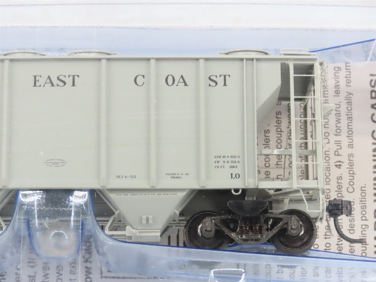 HO Scale Kadee 8626 FEC Florida East Coast Covered 2-Bay Hopper #14093 Sealed