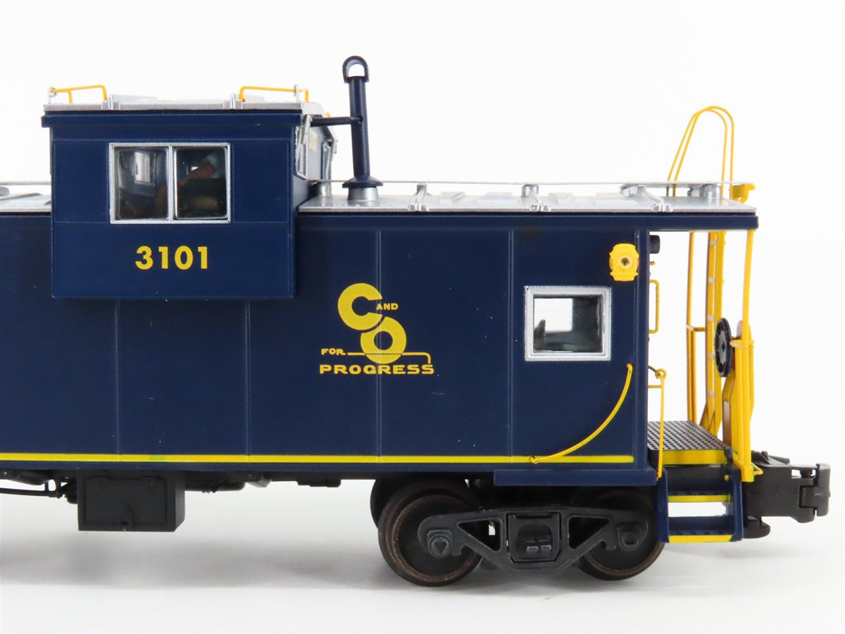 S Scale S-Helper Service Showcase Line 00220 C&amp;O Chesapeake &amp; Ohio Caboose #3101