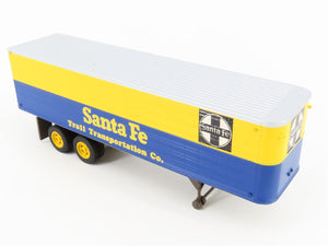 S Scale S-Helper Service Showcase Line 00300-7 ATSF Flat Car #92752 w/ Trailer