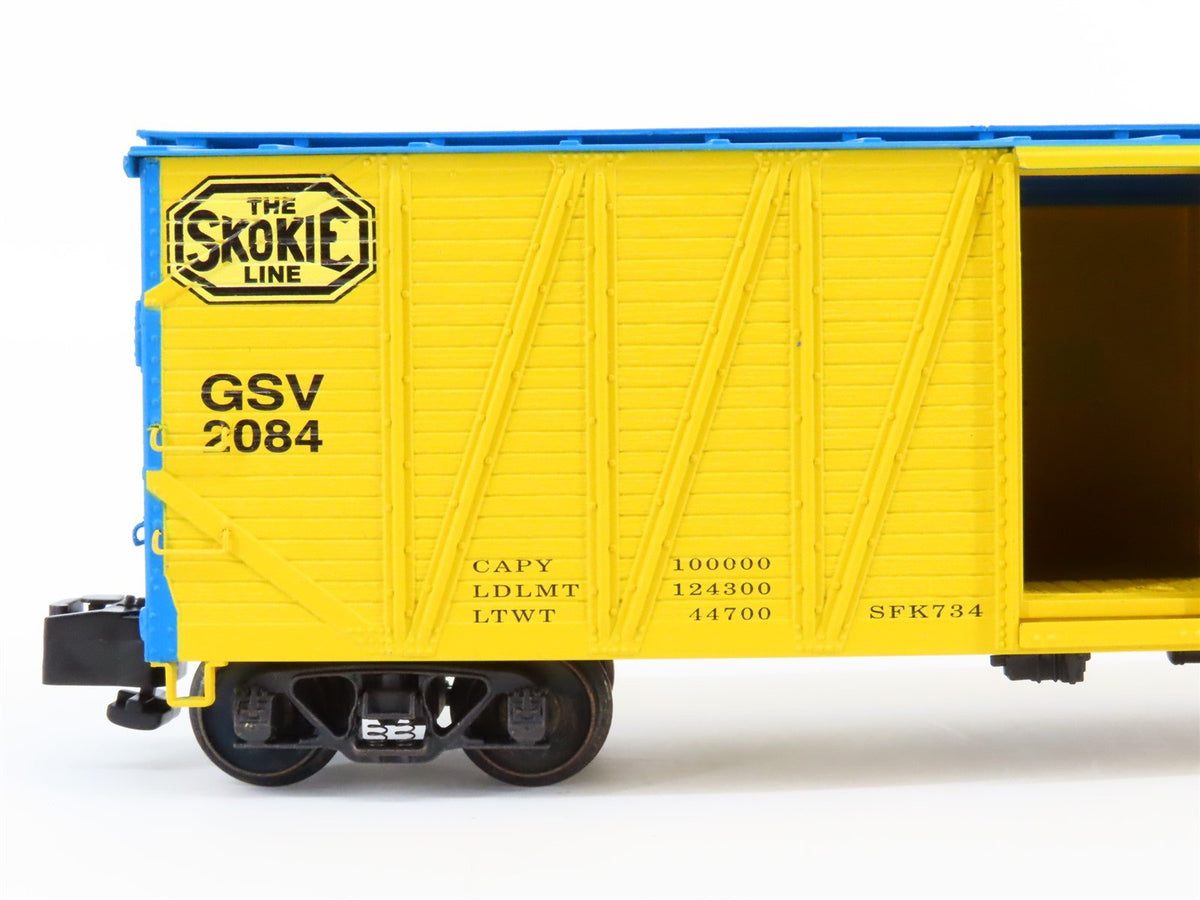 S Scale S-Helper Service Showcase Line 00425 GSV Skokie Line Box Car #2084