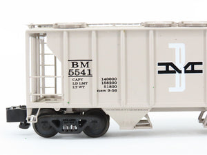 S Scale S-Helper Service Showcase Line 00006 BM Railroad 2-Bay Hopper #5541