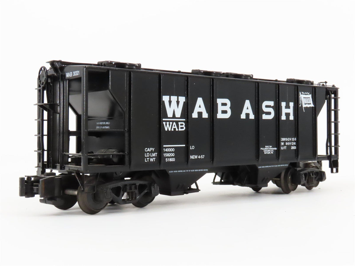 S Scale S-Helper Service Showcase Line 00010 WAB Wabash 2-Bay Hopper #30321