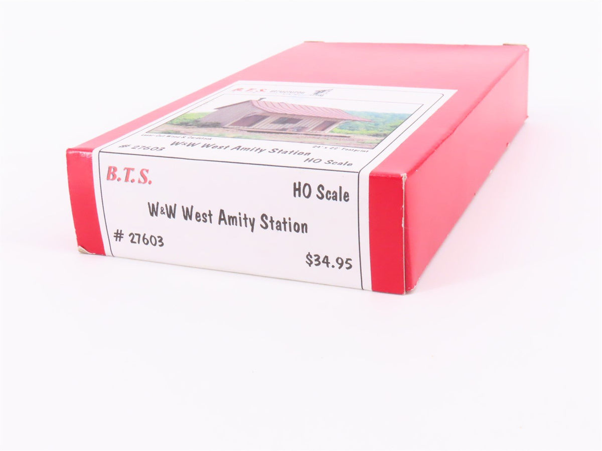 HO 1/87 Scale B.T.S. Structures Kit #27603 W&amp;W West Amity Station