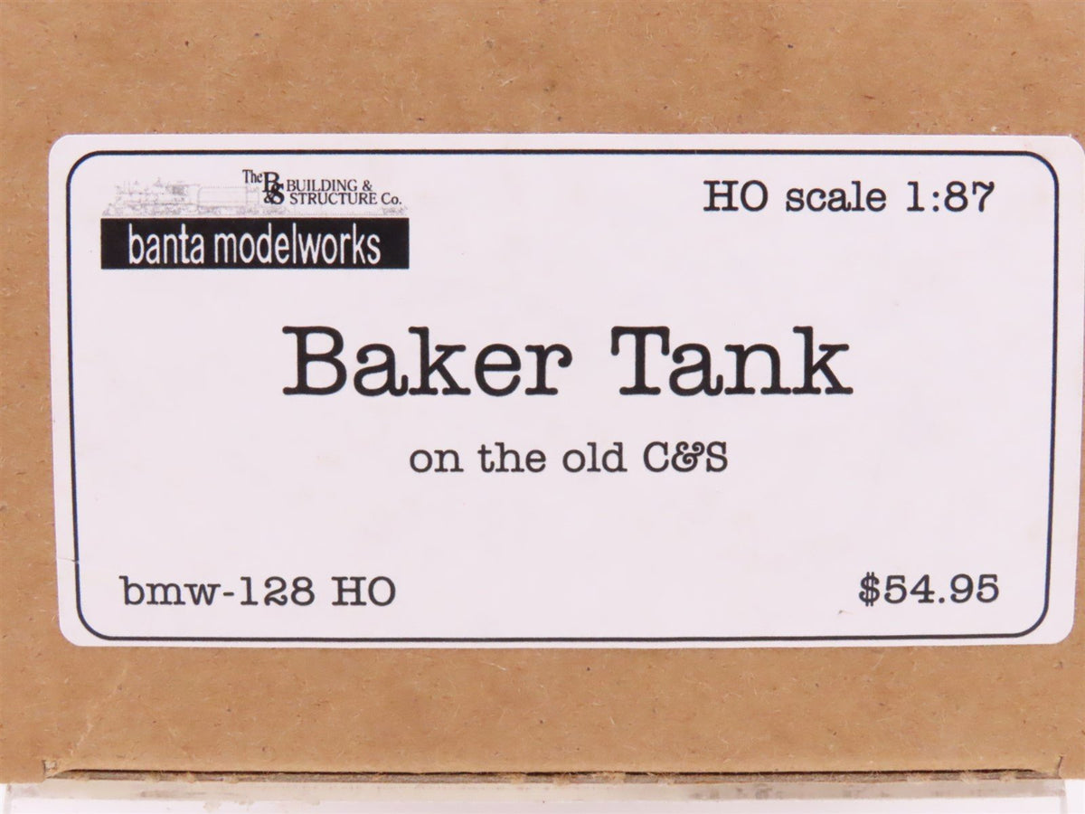 HO 1/87 Scale Banta Modelworks Kit #bmw-128 Baker Tank on the old C&amp;S