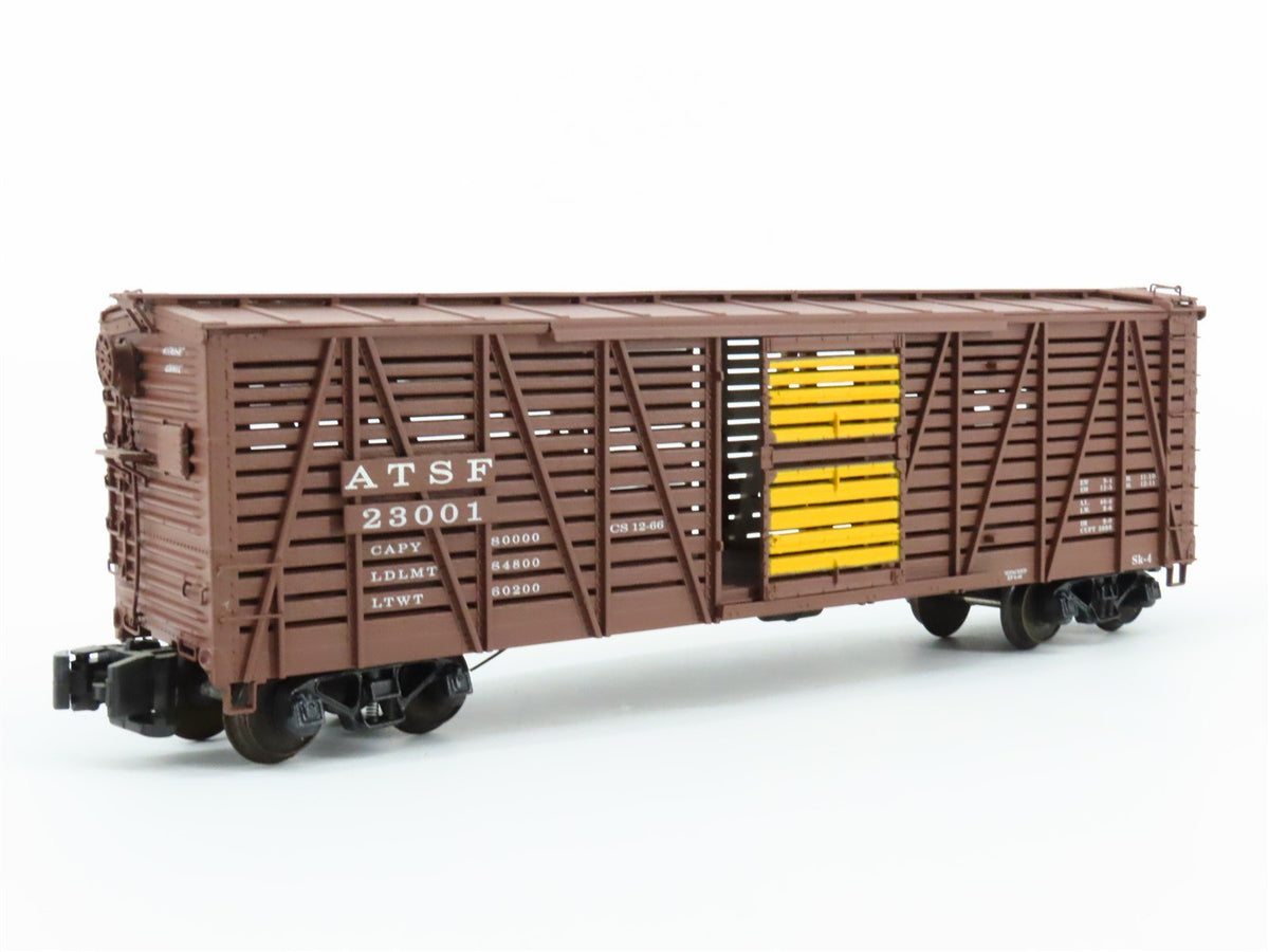 S Scale S-Helper Service Showcase Line 00060 ATSF Santa Fe Stock Car #23001