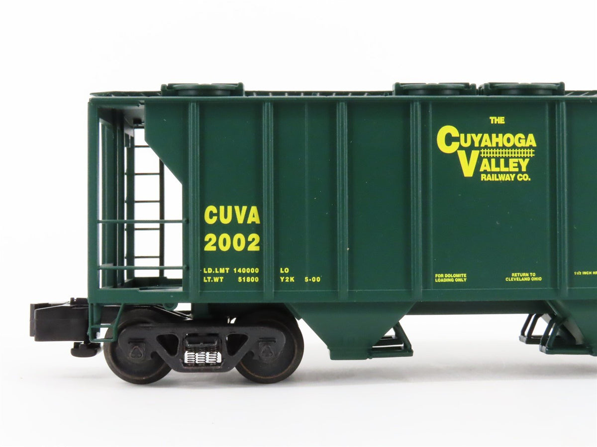 S Scale S-Helper Service Showcase Line 00510 CUVA Railroad 2-Bay Hopper #2002