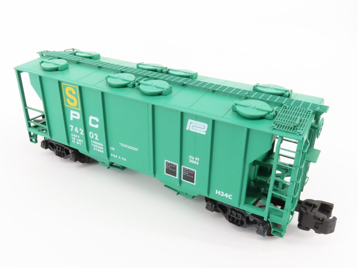 S Scale S-Helper Service Showcase Line 00084 PC Penn Central 2-Bay Hopper #74202