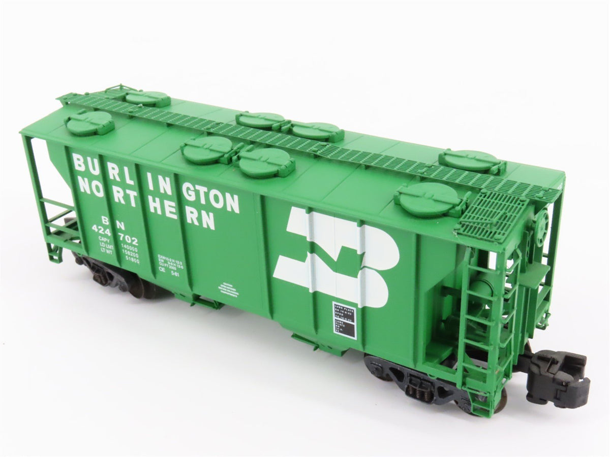 S Scale S-Helper Service Showcase Line 00040-2 BN Railroad 2-Bay Hopper #424702