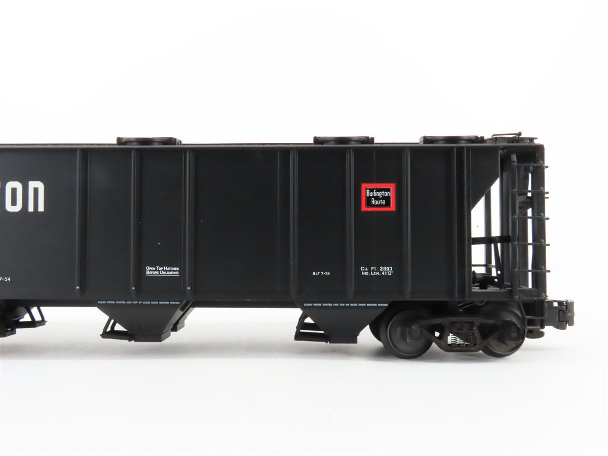 S Scale S-Helper Service Showcase Line 00420 CB&amp;Q Burlington Route 3-Bay Hopper