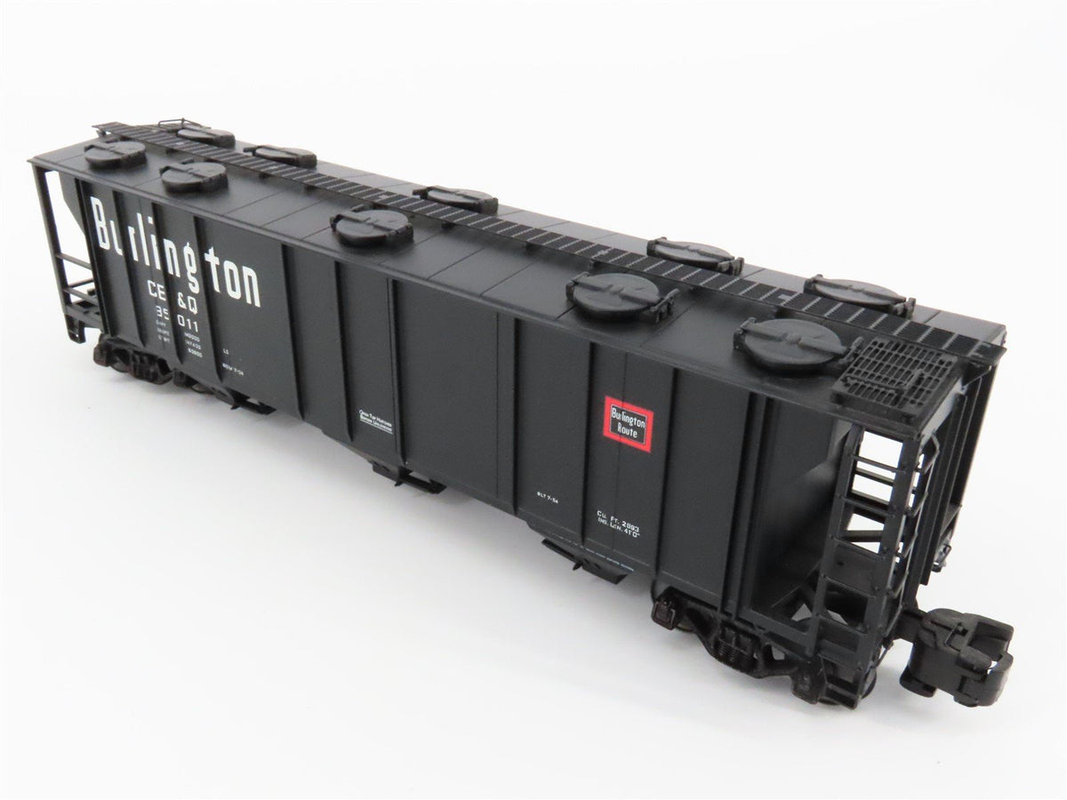 S Scale S-Helper Service Showcase Line 00420 CB&amp;Q Burlington Route 3-Bay Hopper