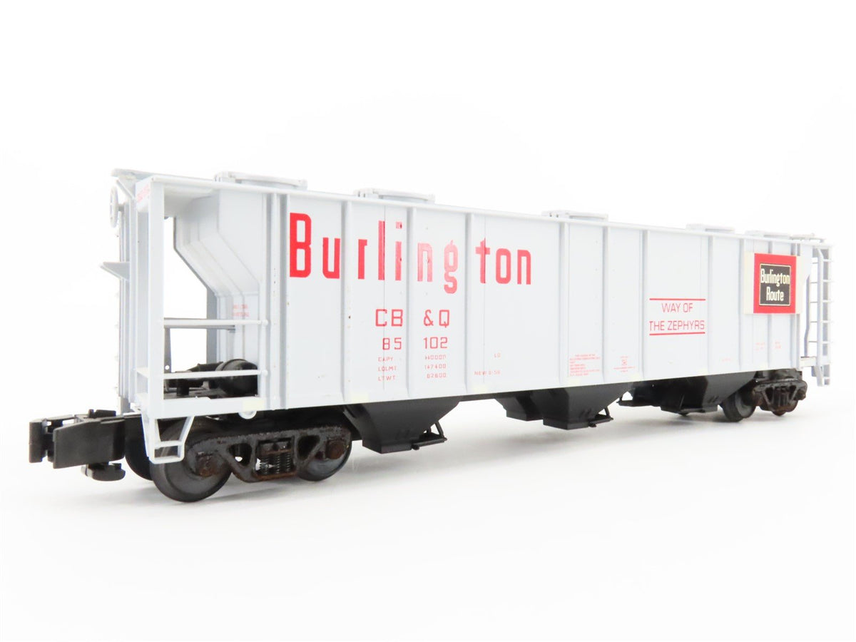 S Scale S-Helper Service Showcase Line 00275 CB&amp;Q Burlington 2-Bay Hopper #85102