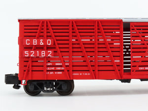 S Scale S-Helper Service Showcase Line 00137 CB&Q Burlington Route Stock Car