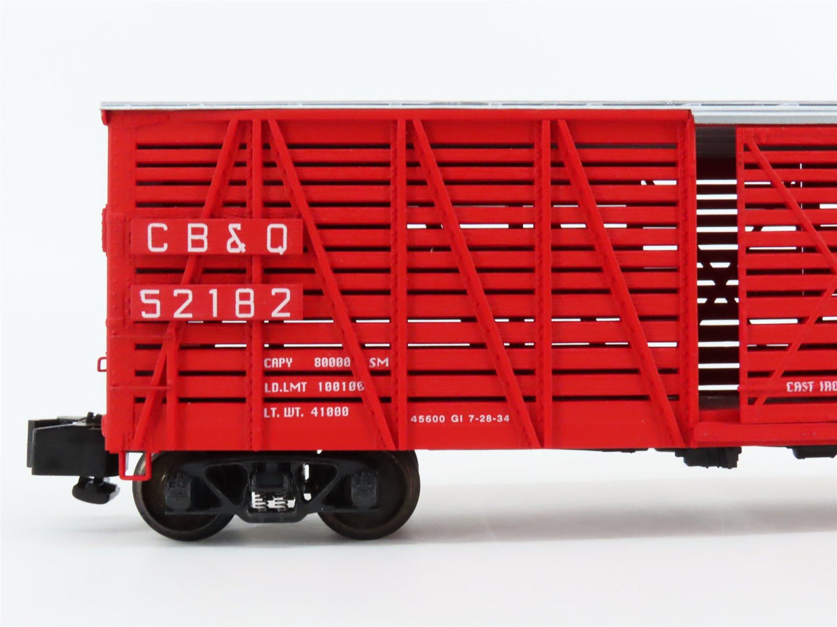 S Scale S-Helper Service Showcase Line 00137 CB&amp;Q Burlington Route Stock Car