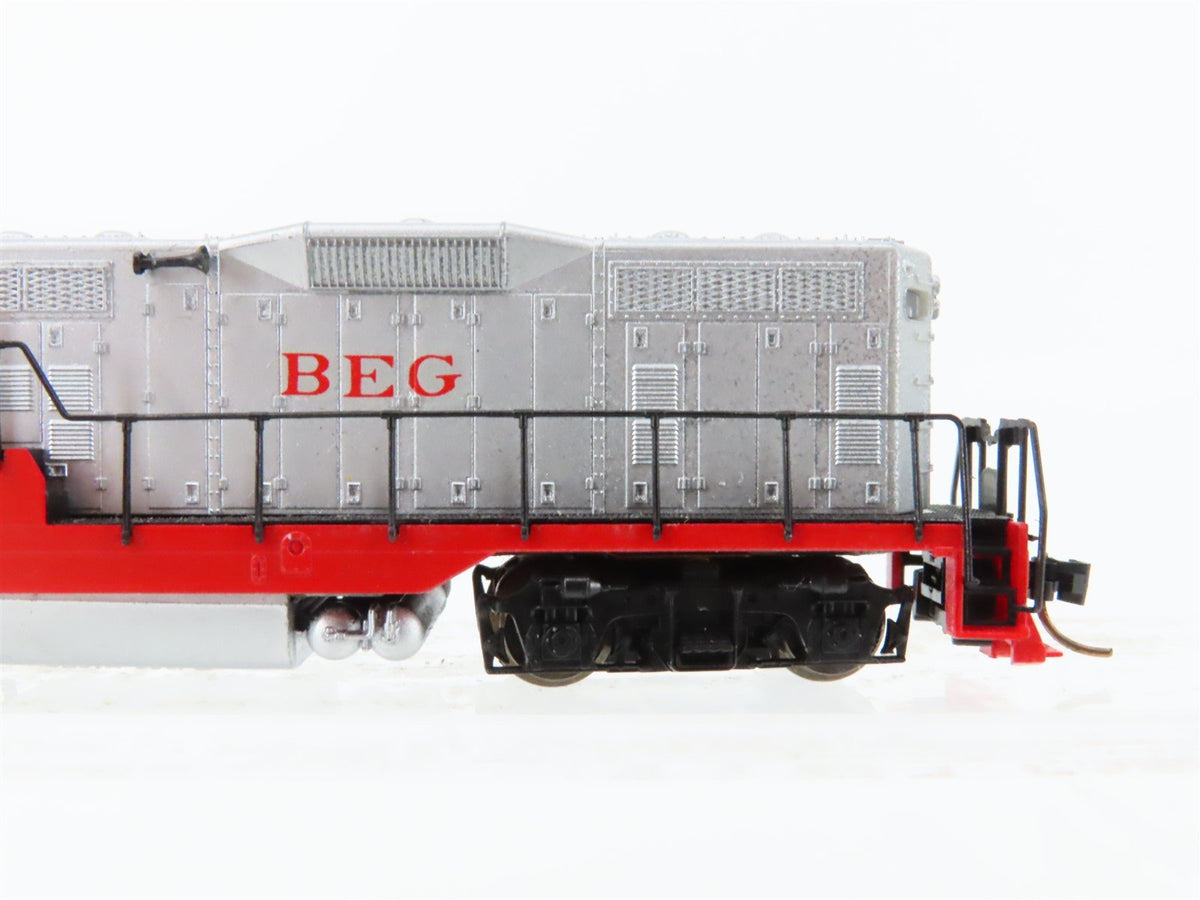 N Scale Atlas BEG Railway EMD GP7 Diesel Locomotive #376 - Custom