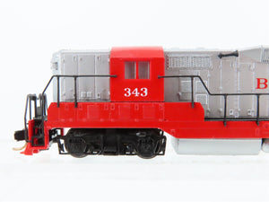 N Scale Atlas BEG Railway EMD GP7 Diesel Locomotive #343- Custom