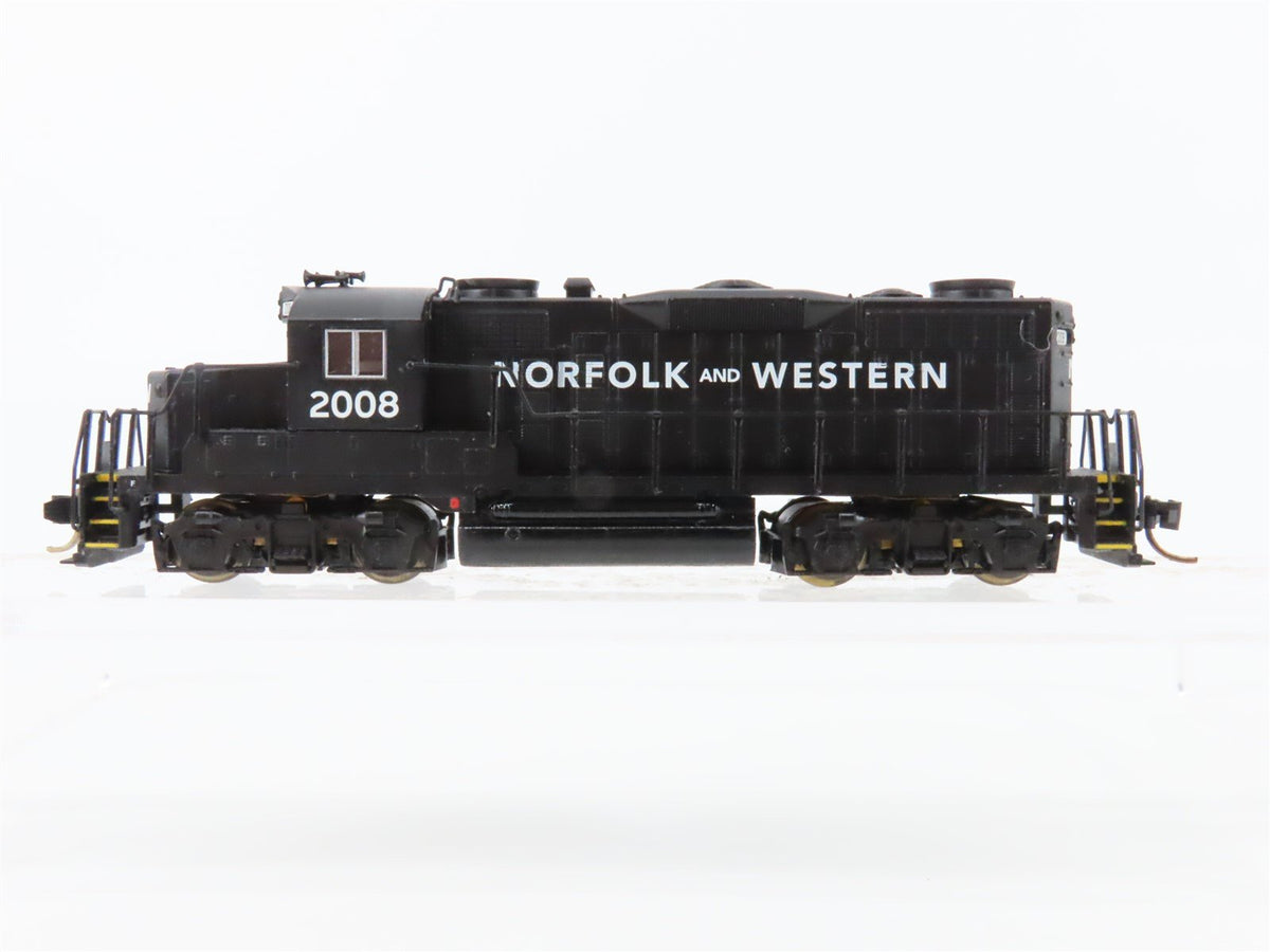 N Scale Life-Like NW Norfolk &amp; Western EMD GP20 Diesel Locomotive #2008