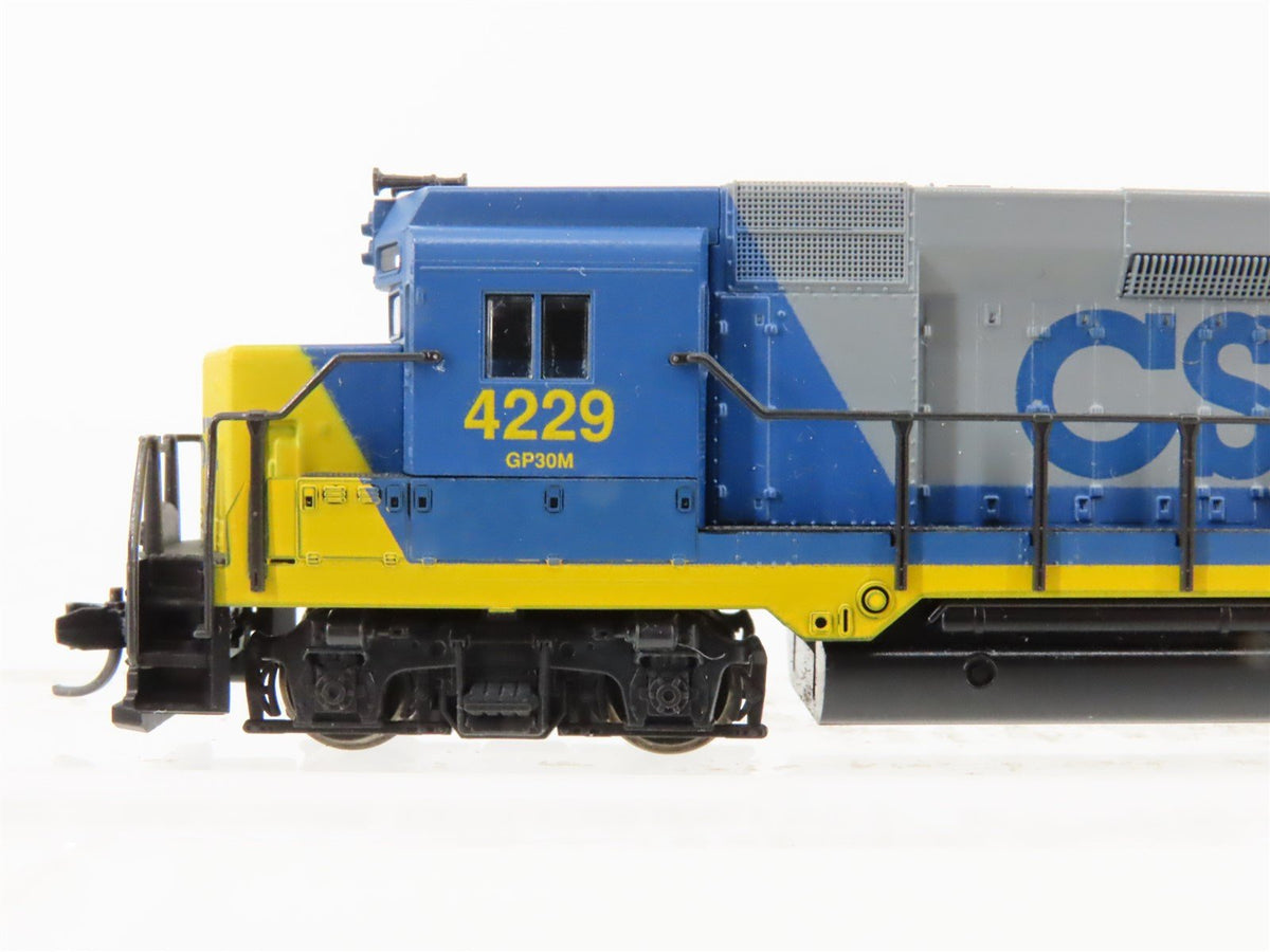 N Scale KATO CSX Transportation EMD GP30M Diesel Locomotive #4229