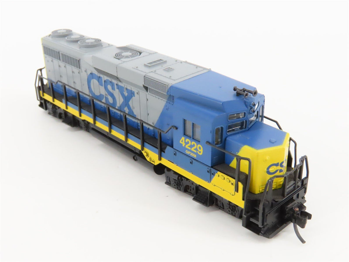 N Scale KATO CSX Transportation EMD GP30M Diesel Locomotive #4229