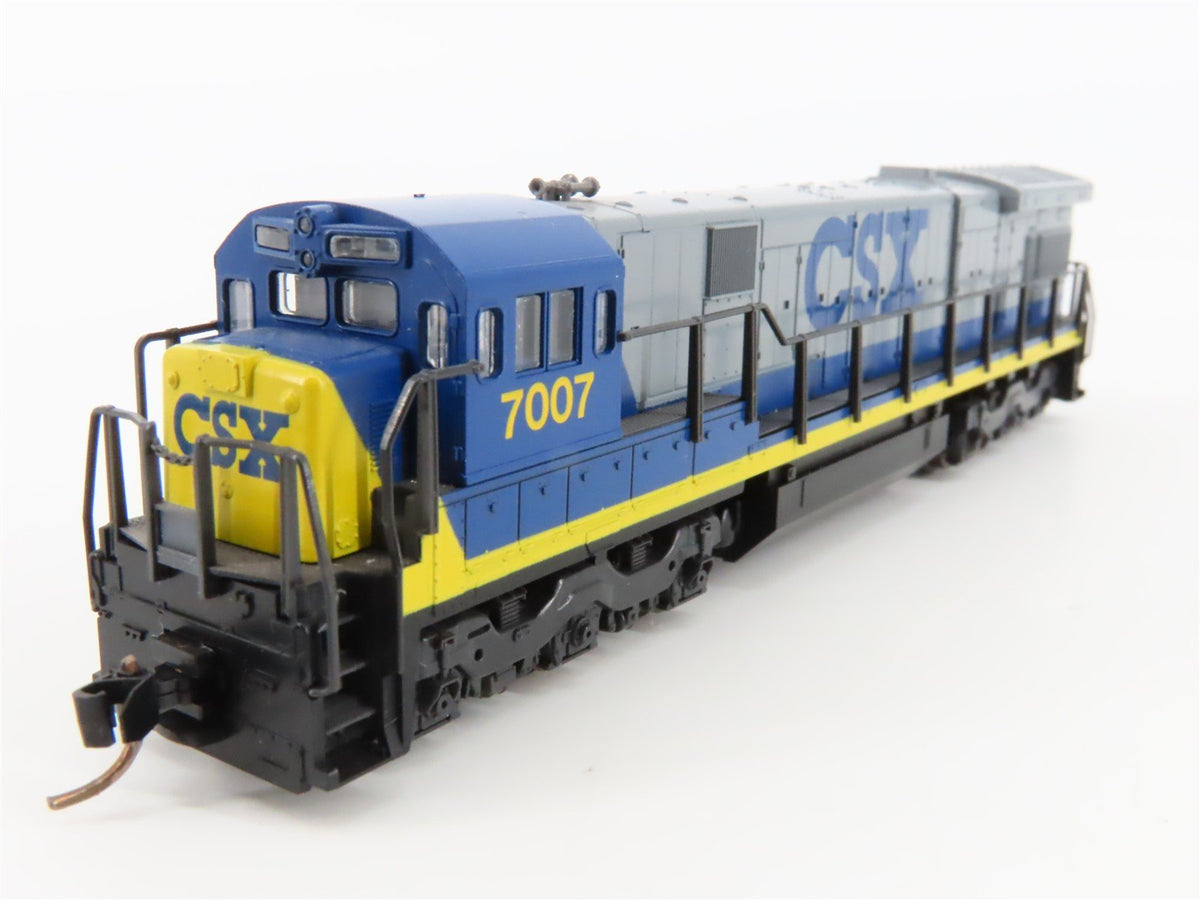 N Scale KATO CSX Transportation GE C30-7 Diesel Locomotive #7007