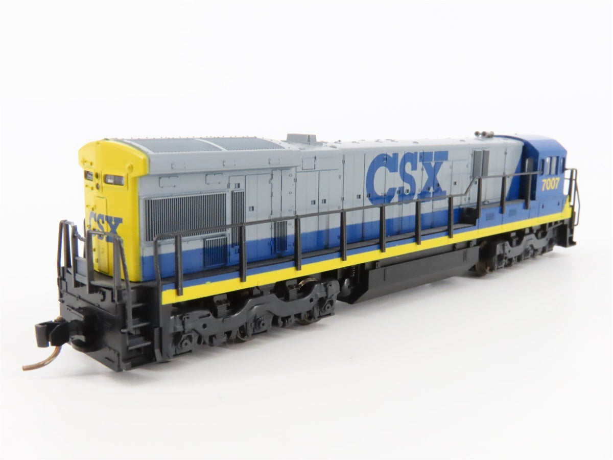 N Scale KATO CSX Transportation GE C30-7 Diesel Locomotive #7007