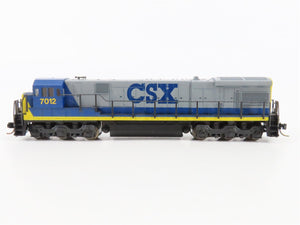 N Scale KATO CSX Transportation GE C30-7 Diesel Locomotive #7012