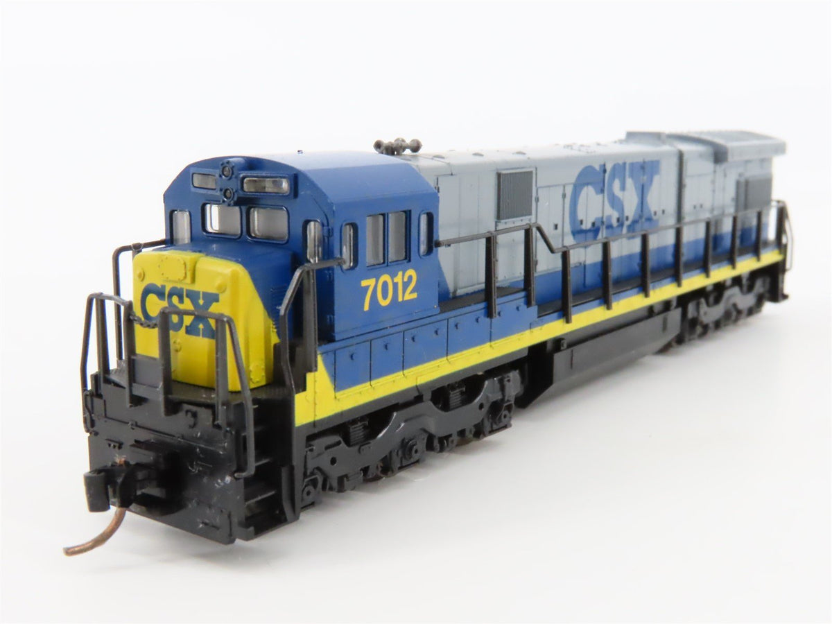 N Scale KATO CSX Transportation GE C30-7 Diesel Locomotive #7012