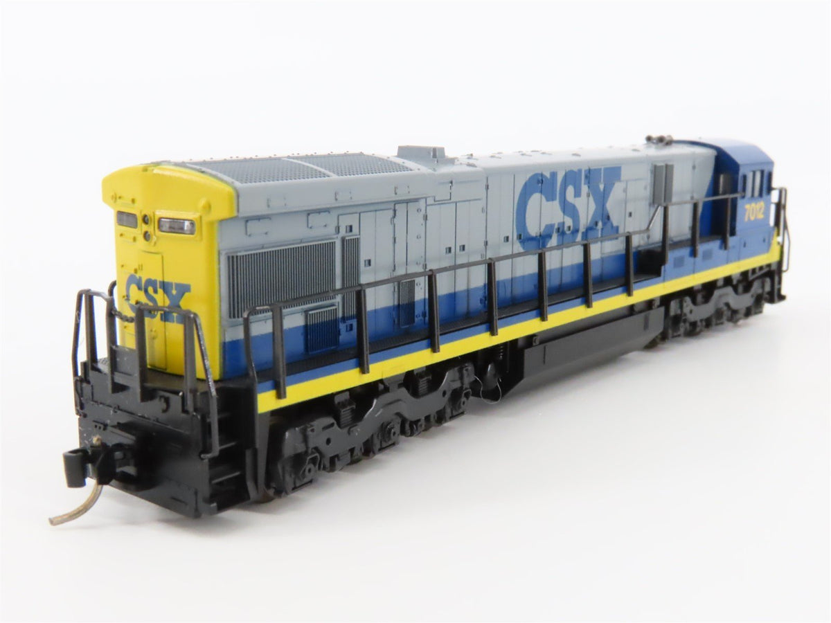 N Scale KATO CSX Transportation GE C30-7 Diesel Locomotive #7012