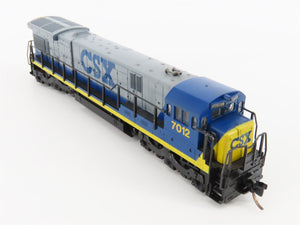 N Scale KATO CSX Transportation GE C30-7 Diesel Locomotive #7012