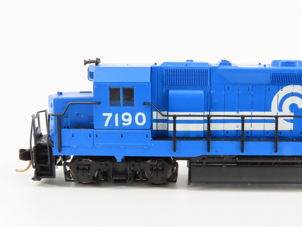 N Scale Atlas CR Conrail EMD GP38 Diesel Locomotive Custom Rd #7190