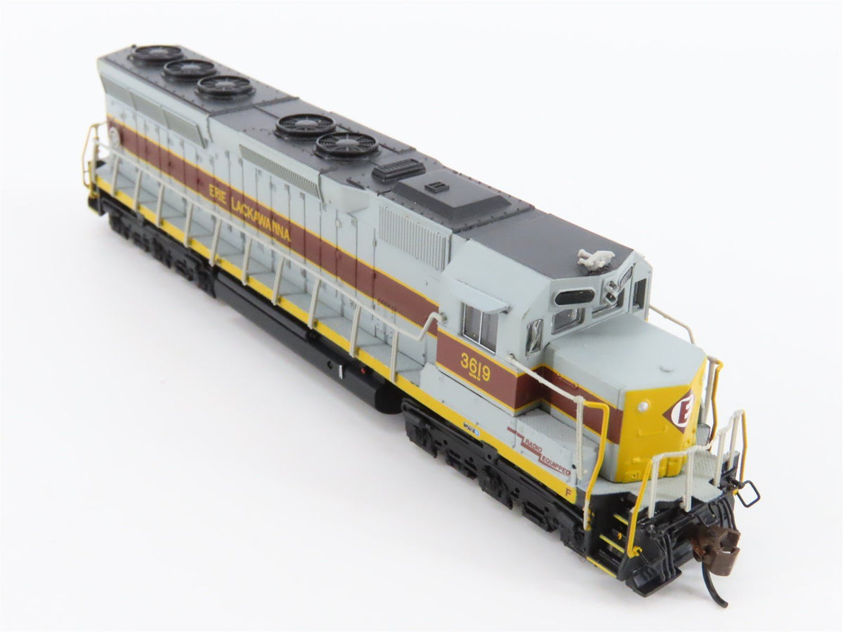 N Scale Bachmann EL Erie Lackawanna EMD SD45 Diesel #3619 w/ DCC &amp; Sound