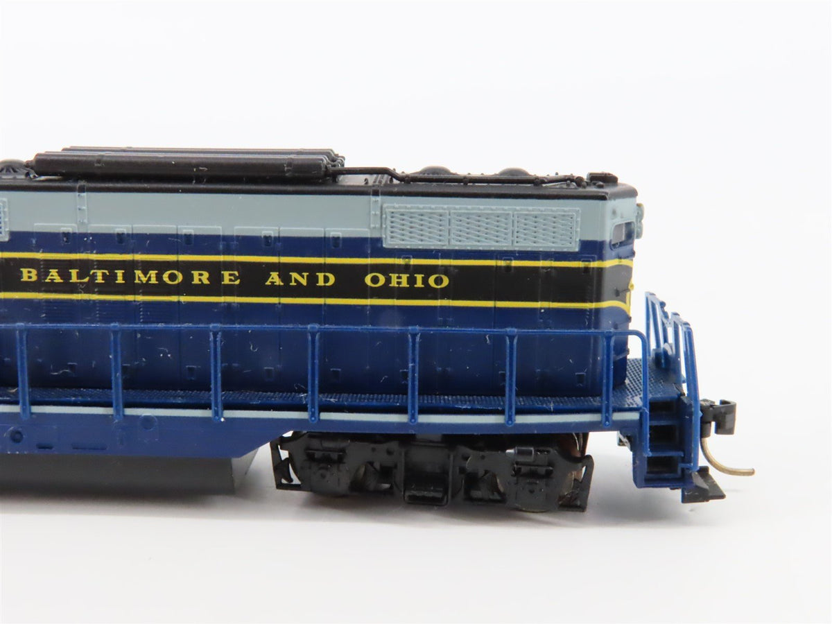 N Scale Atlas B&amp;O Baltimore &amp; Ohio EMD GP9TT Diesel Locomotive No#