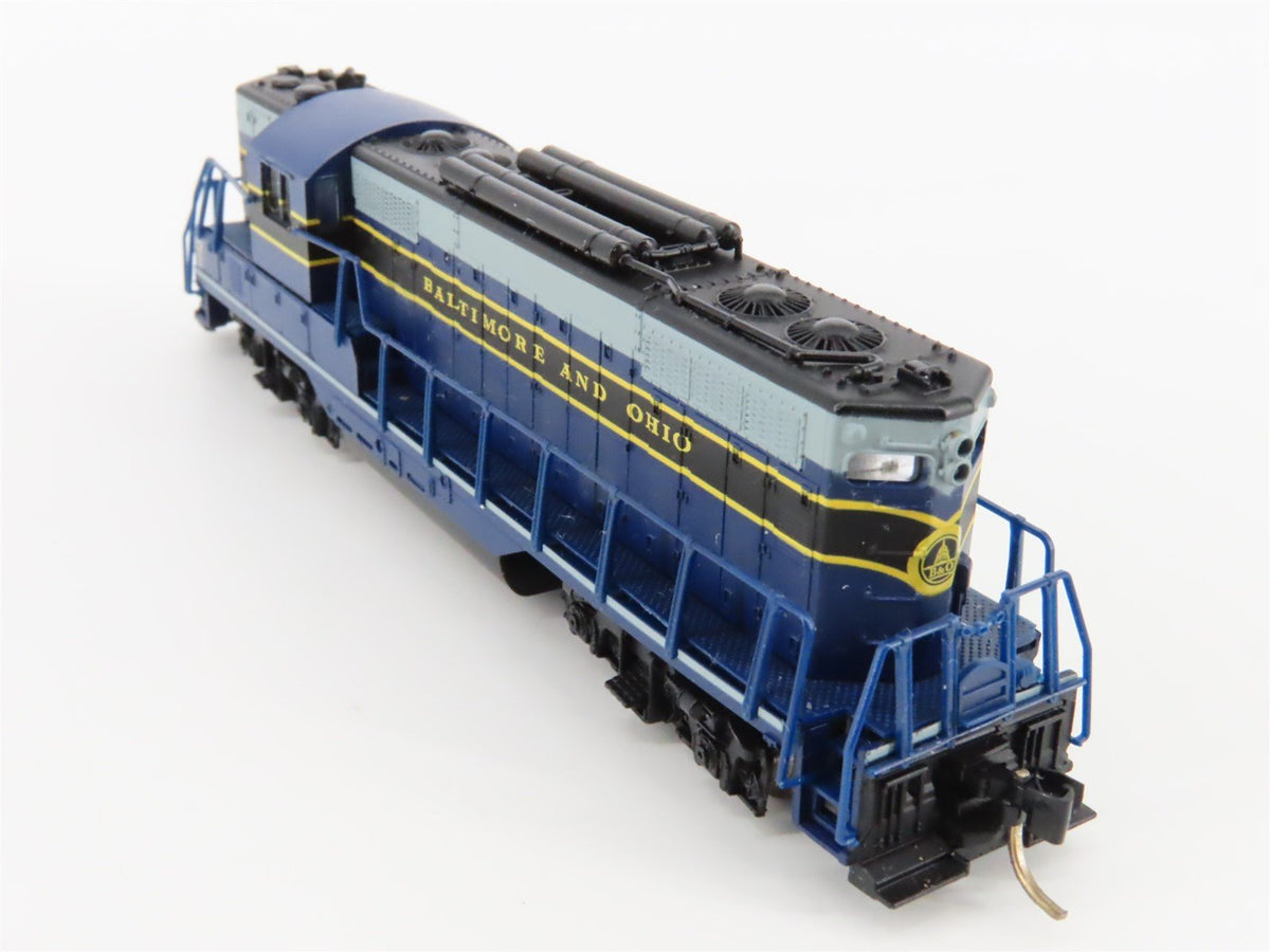 N Scale Atlas B&amp;O Baltimore &amp; Ohio EMD GP9TT Diesel Locomotive No#