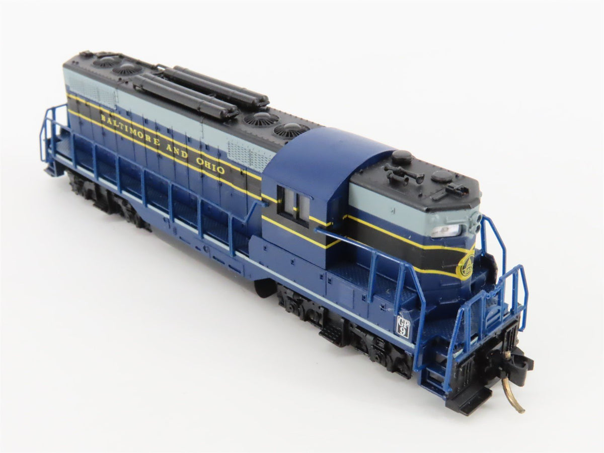 N Scale Atlas B&amp;O Baltimore &amp; Ohio EMD GP9TT Diesel Locomotive No#