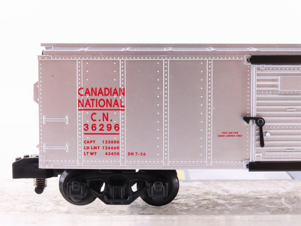 S Scale American Flyer 6-48372 CN Canadian National Railroad Box Car #36296