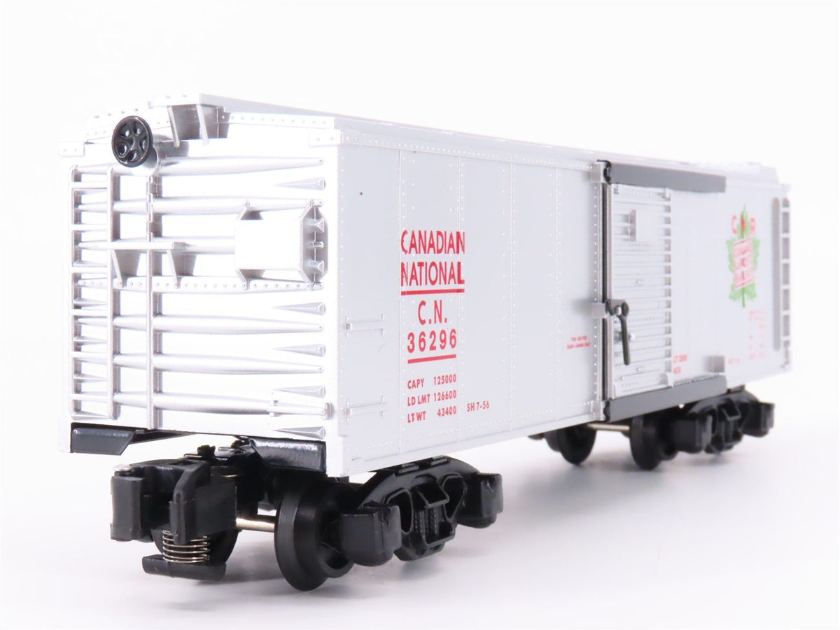 S Scale American Flyer 6-48372 CN Canadian National Railroad Box Car #36296