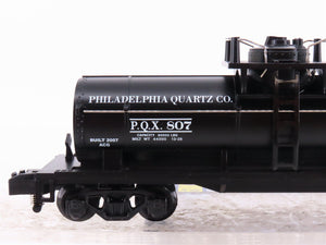 S Scale American Flyer 6-48421 PQX Philadelphia Quartz Single Dome Tank Car #807